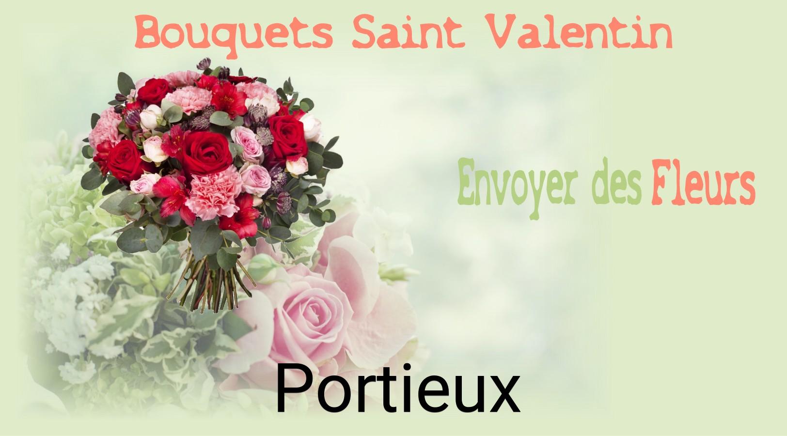 Roses de Saint-Valentin livrées à Portieux